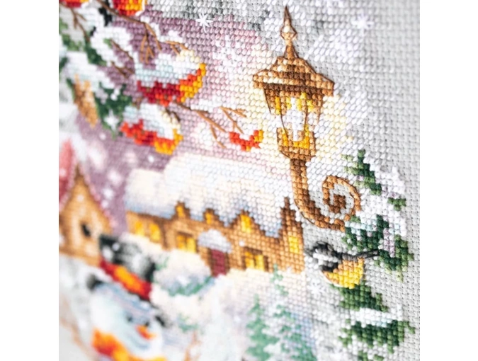 Winter Holiday Cross Stitch Kit фото 10
