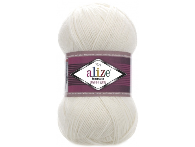 Alize Superwash Comfort Socks 75% wool, 25% polyamide 5 Skein Value Pack, 500g фото 2