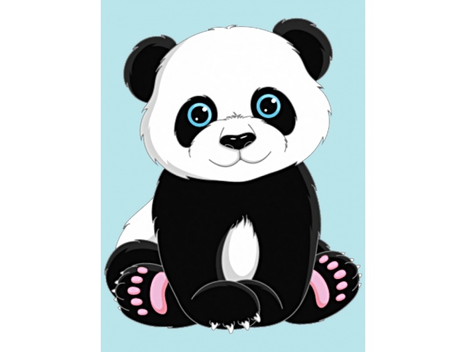 Panda Diamond Painting Kit фото 1