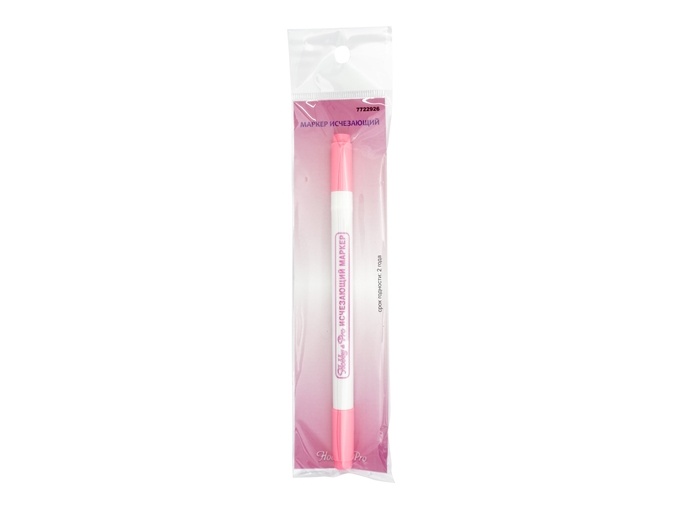 Self-erasing double-sided marker, 0,5mm+1mm, pink фото 1