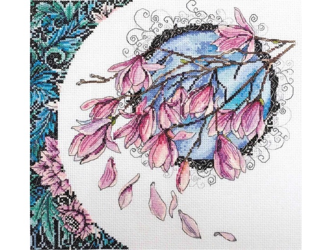Spring Lace Cross Stitch Kit фото 1