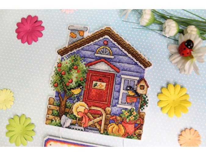 Gardener's House Cross Stitch Kit фото 5
