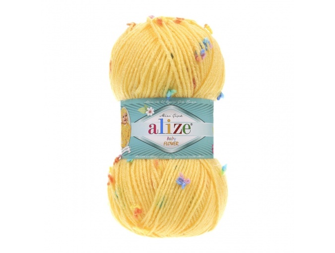 Alize Baby Flower, 94% Acrylic, 6% Polyamide 5 Skein Value Pack, 500g фото 1