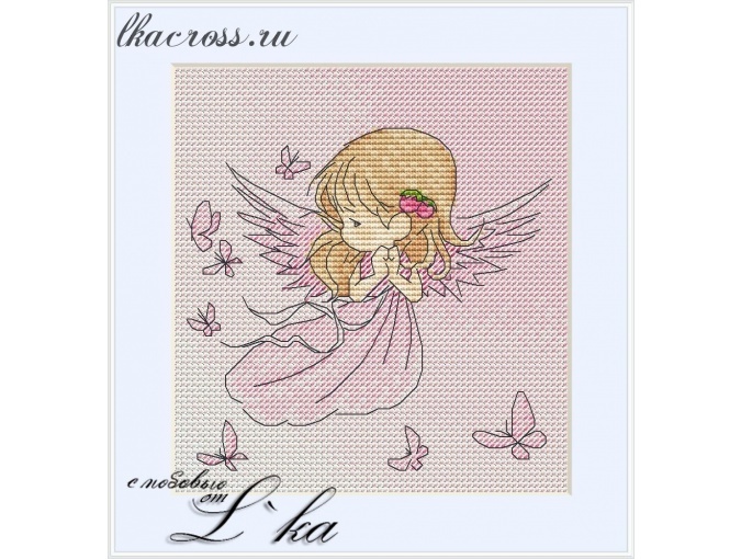 Angel Cross Stitch Pattern фото 2