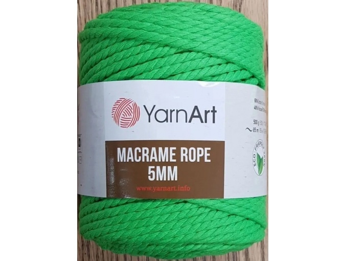 YarnArt Macrame Rope 5mm 60% cotton, 40% viscose and polyester, 2 Skein Value Pack, 1000g фото 32
