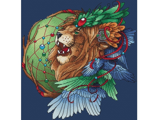 Dreamсatchers. Lion 2 Cross Stitch Pattern фото 1