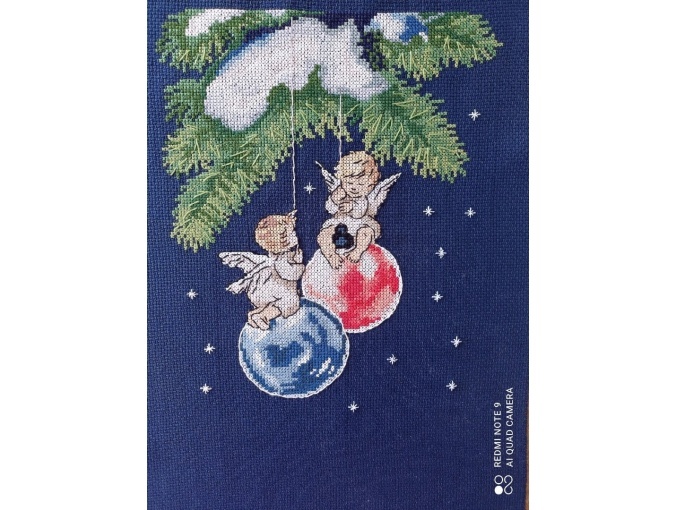 Christmas Tree Angels Cross Stitch Pattern фото 4