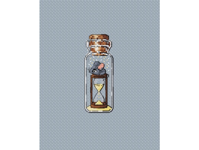 Bottles. Time Cross Stitch Pattern фото 1