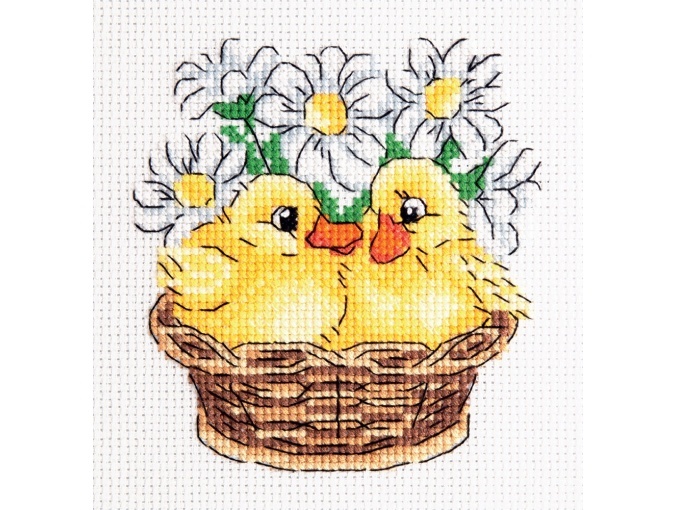 Ducklings Cross Stitch Kit фото 1