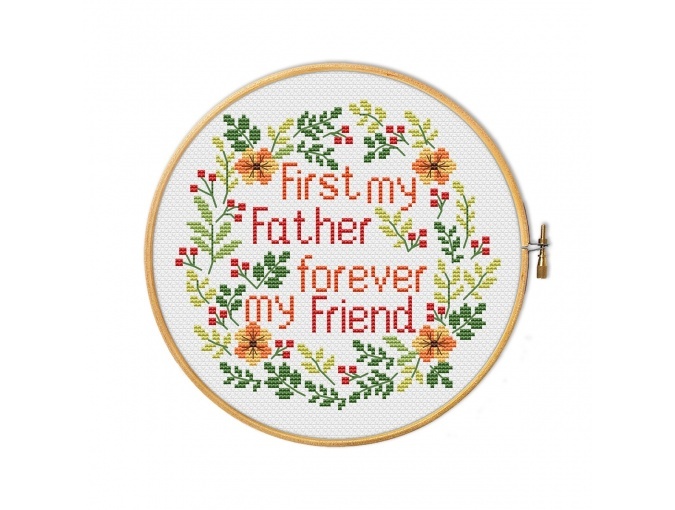 Forever My Friend Cross Stitch Pattern фото 3