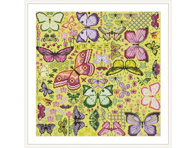 Butterflies. Midday Cross Stitch Pattern фото 1