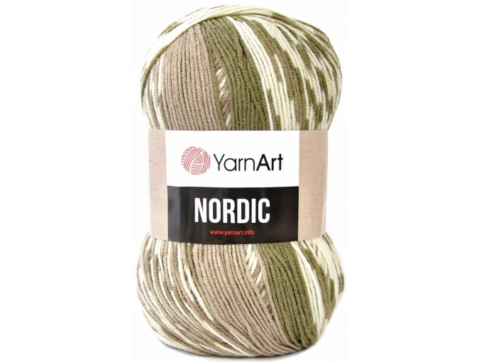 YarnArt Nordic 20% Wool, 80% Acrylic, 3 Skein Value Pack, 450g фото 24