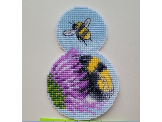 Bumblebees Cross Stitch Pattern фото 2