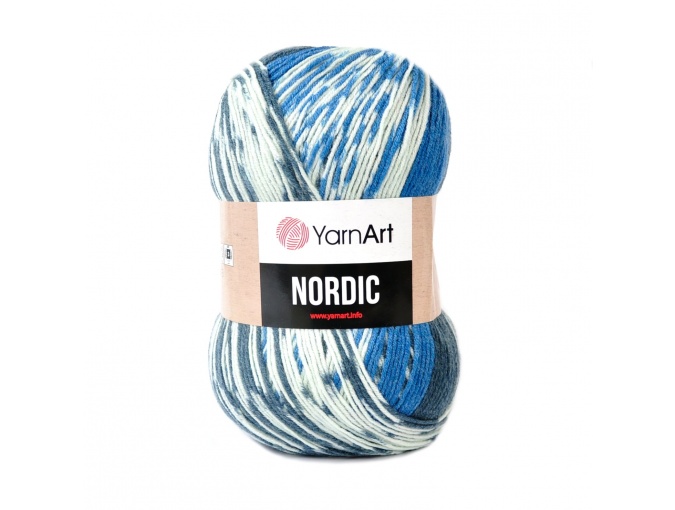 YarnArt Nordic 20% Wool, 80% Acrylic, 3 Skein Value Pack, 450g фото 1
