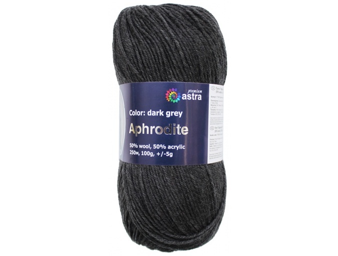 Astra Premium Aphrodite, 50% Wool, 50% Acrylic, 3 Skein Value Pack, 300g фото 7