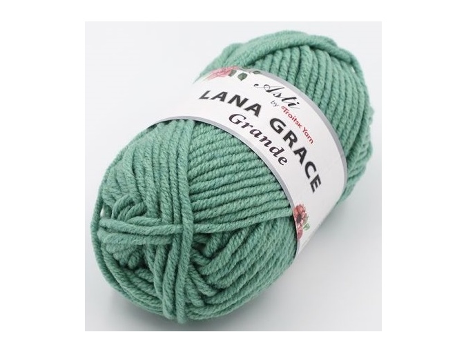 Troitsk Wool Lana Grace Grande, 25% Merino wool, 75% Super soft acrylic 5 Skein Value Pack, 500g фото 22