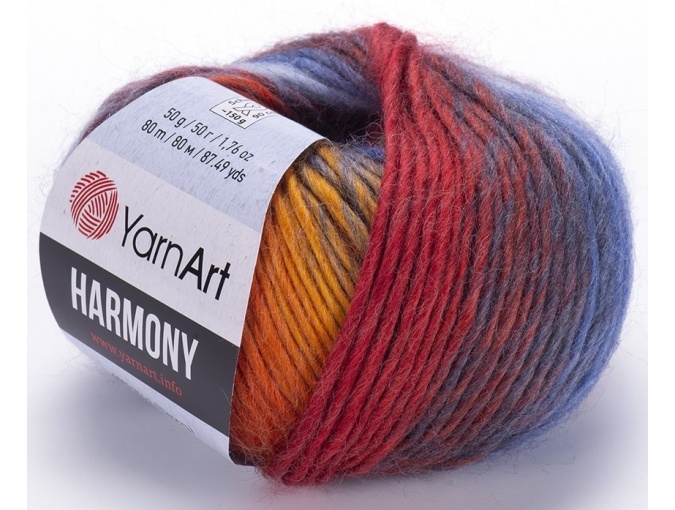 YarnArt Harmony 60% Wool, 40% Acrylic, 10 Skein Value Pack, 500g фото 3