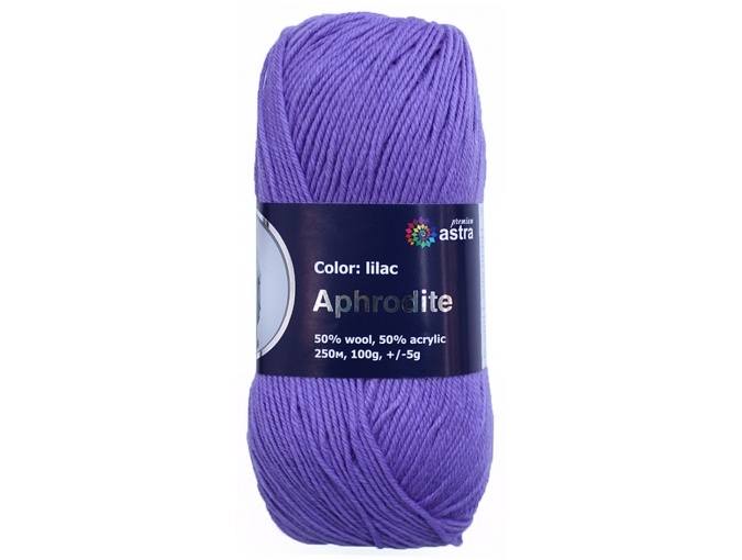 Astra Premium Aphrodite, 50% Wool, 50% Acrylic, 3 Skein Value Pack, 300g фото 2