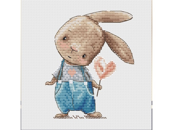 Sweet Bunny Cross Stitch Chart фото 1