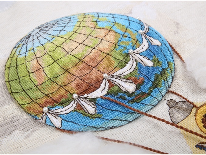 Travelling With Books Cross Stitch Kit фото 6
