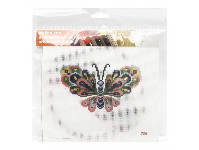 Butterfly Kids Cross Stitch Kit фото 3