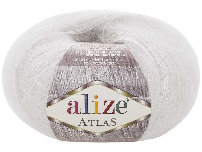 Alize Atlas, 49% Wool, 51% Polyester 10 Skein Value Pack, 500g фото 3