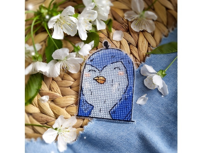 A Penguin Cross Stitch Pattern фото 3