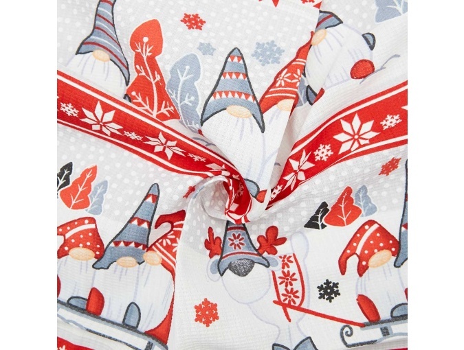 Gnomes Patchwork Fabric фото 3