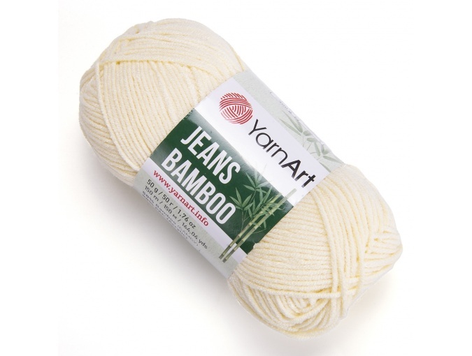 YarnArt Jeans Bamboo 50% bamboo, 50% acrylic, 10 Skein Value Pack, 500g фото 4