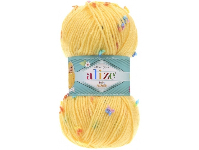 Alize Baby Flower, 94% Acrylic, 6% Polyamide 5 Skein Value Pack, 500g фото 7