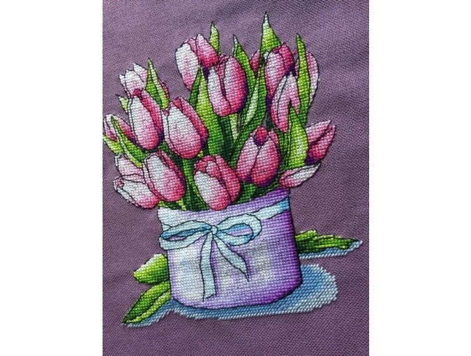 A Spring Bouquet Cross Stitch Pattern фото 2
