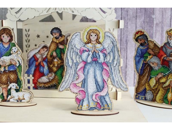 Christmas Angel Embroidery Kit фото 2