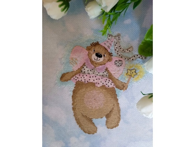 Fairy Bear Cross Stitch Pattern фото 2