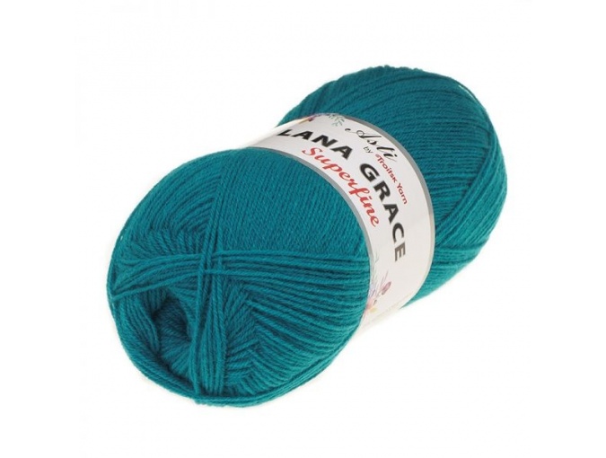 Troitsk Wool Lana Grace Superfine, 25% Merino wool, 75% Super soft acrylic 5 Skein Value Pack, 500g фото 22