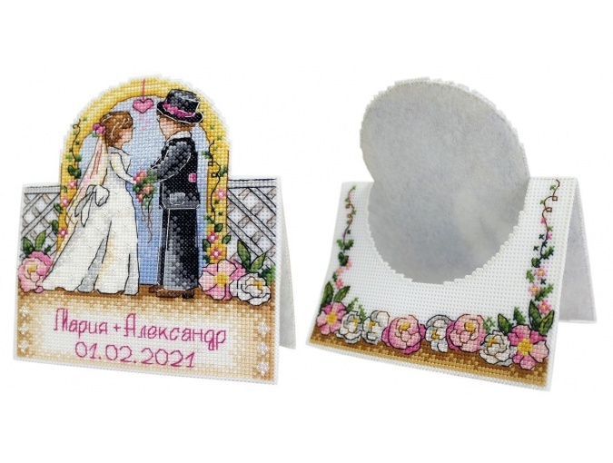 Wedding Card Cross Stitch Kit фото 1