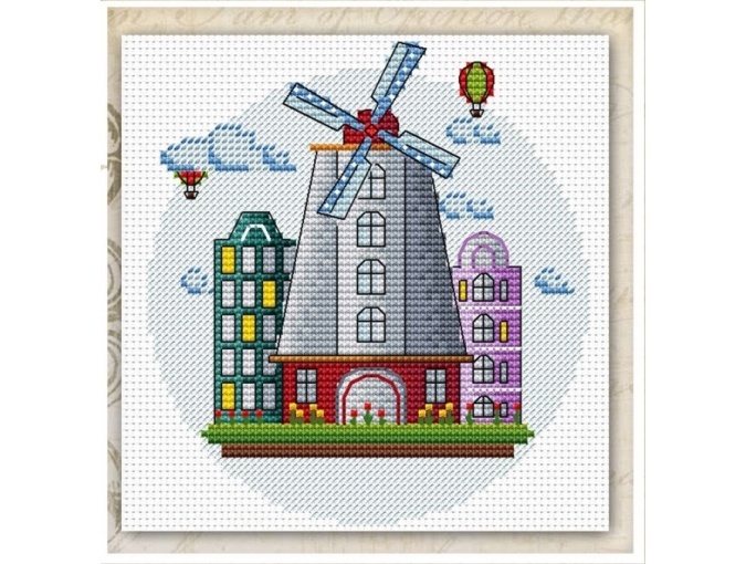Netherlands Cross Stitch Chart фото 2