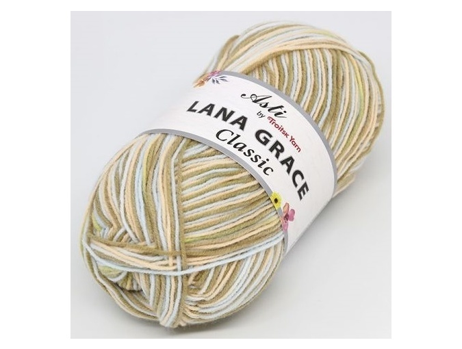 Troitsk Wool Lana Grace Classic, 25% Merino wool, 75% Super soft acrylic 5 Skein Value Pack, 500g фото 47