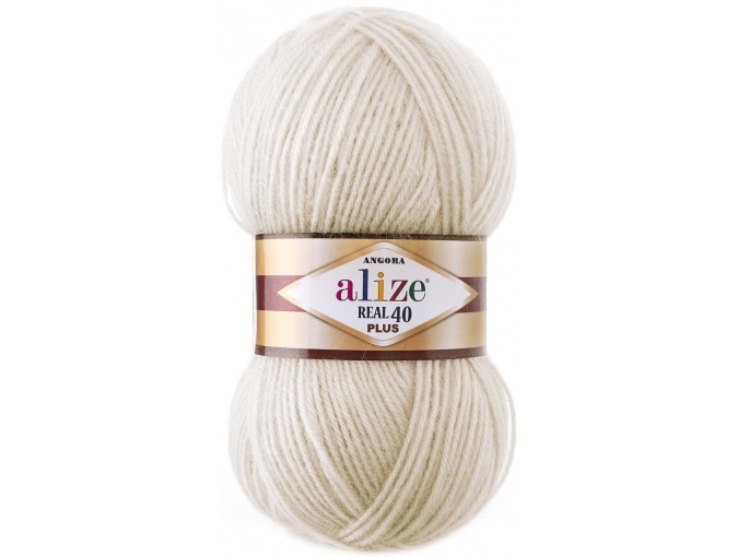 Alize Angora Real 40 Plus, 40% Wool, 60% Acrylic 5 Skein Value Pack, 500g фото 12