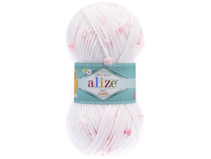 Alize Baby Flower, 94% Acrylic, 6% Polyamide 5 Skein Value Pack, 500g фото 20