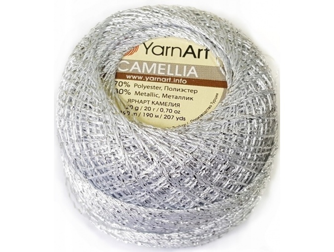 YarnArt Camellia 70% polyester, 30% metallic, 10 Skein Value Pack, 250g фото 2