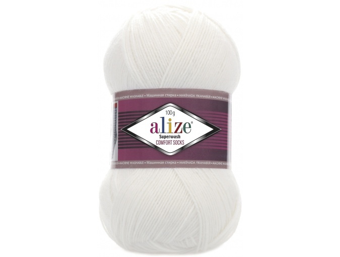 Alize Superwash Comfort Socks 75% wool, 25% polyamide 5 Skein Value Pack, 500g фото 4