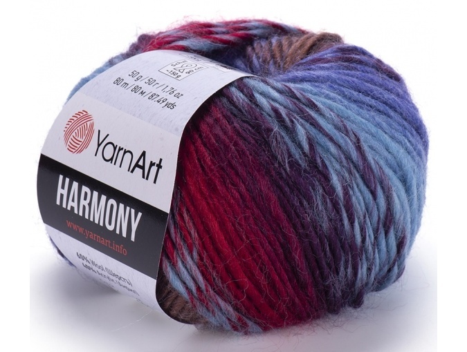 YarnArt Harmony 60% Wool, 40% Acrylic, 10 Skein Value Pack, 500g фото 2