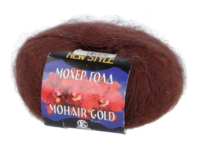 Kamteks Mohair Gold 60% mohair, 20% cotton, 20% acrylic, 10 Skein Value Pack, 500g фото 23