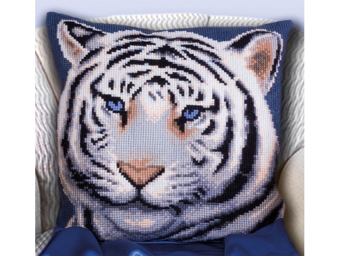 Bengal Tiger Cushion Cross Stitch Kit фото 1