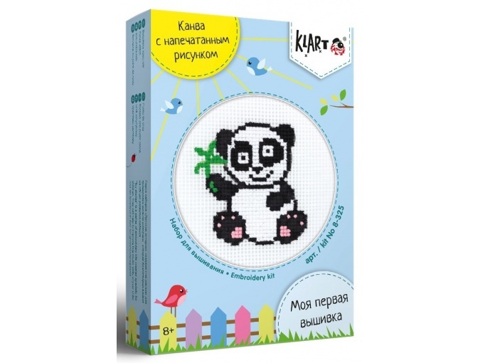 Toy Stories. Panda Cross Stitch Kit фото 2
