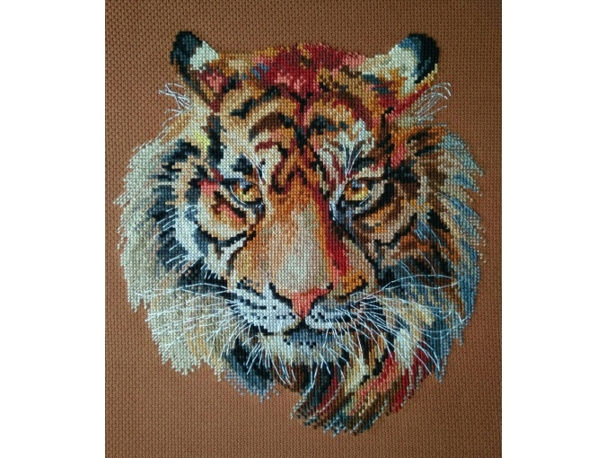 Tiger Cross Stitch Pattern фото 4