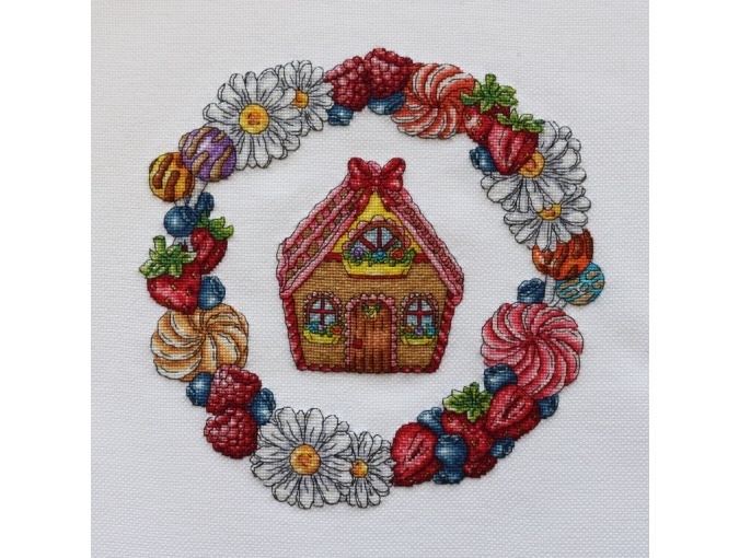 Gingerbread Fairy Tale Cross Stitch Pattern фото 2
