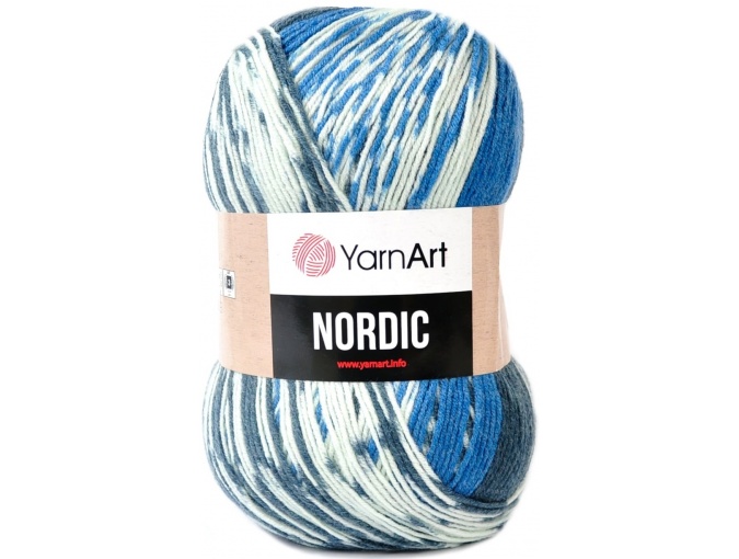 YarnArt Nordic 20% Wool, 80% Acrylic, 3 Skein Value Pack, 450g фото 26
