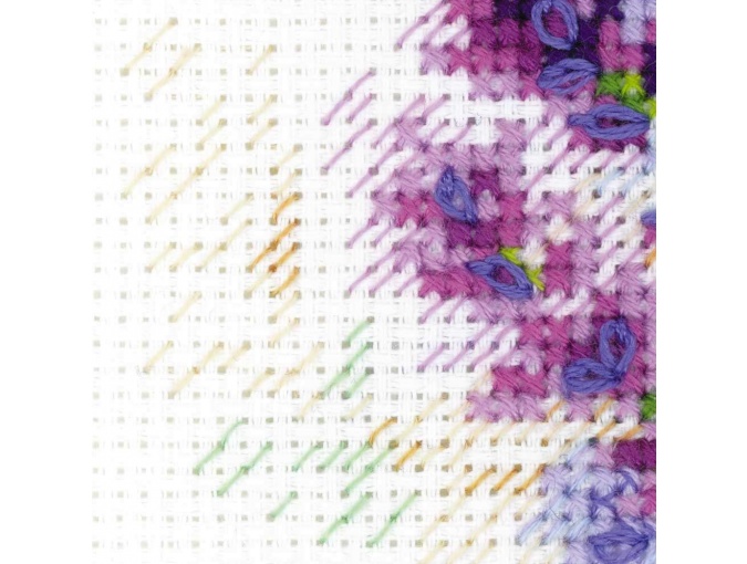 Bouquet with Lavender Counted Cross Stitch Kit RIOLIS 1607