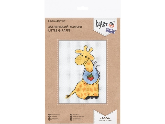 Little Giraffe Cross Stitch Kit фото 2